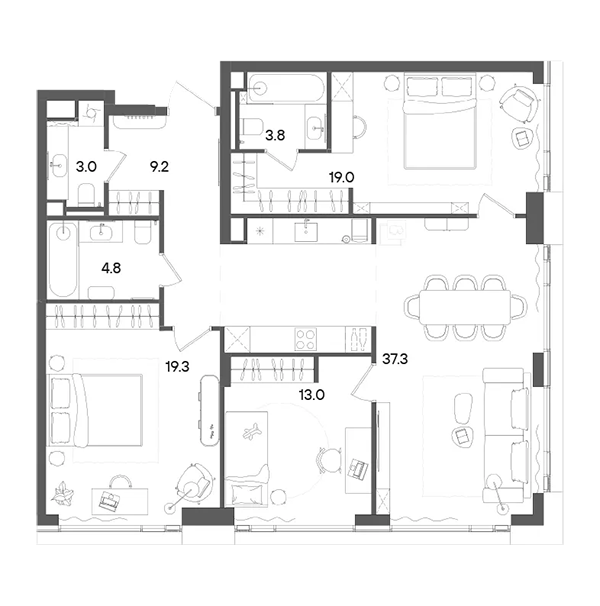 ЖК STONE Grain, Москва | Жилой комплекс STONE Grain